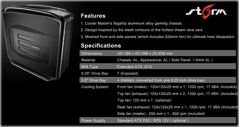 Cooler Master Cosmos S "Storm"