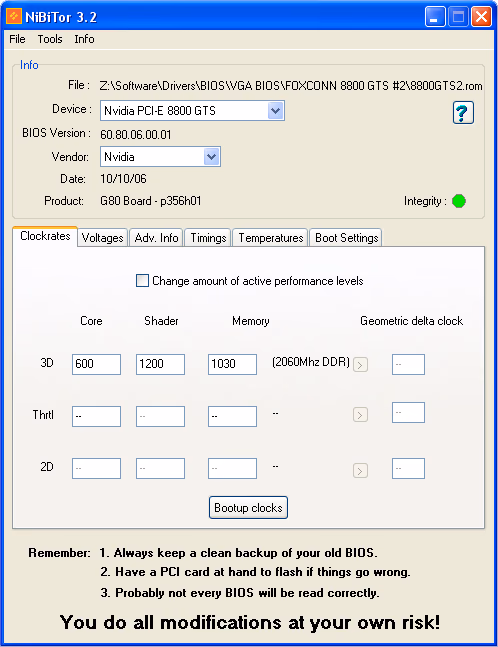  NiBiTor 8800GTS OC