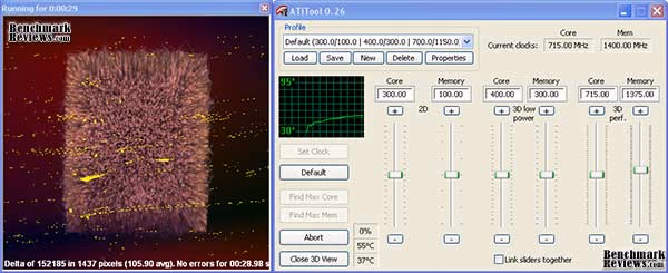 Click to Enlarge: ATITool Scan for Artifacts