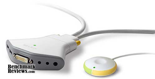 Belkin Flip 2-port DVI USB KVM switch