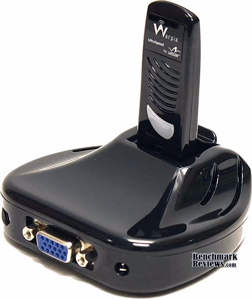 Wireless Usb Display Adapter Base Front Isometric View