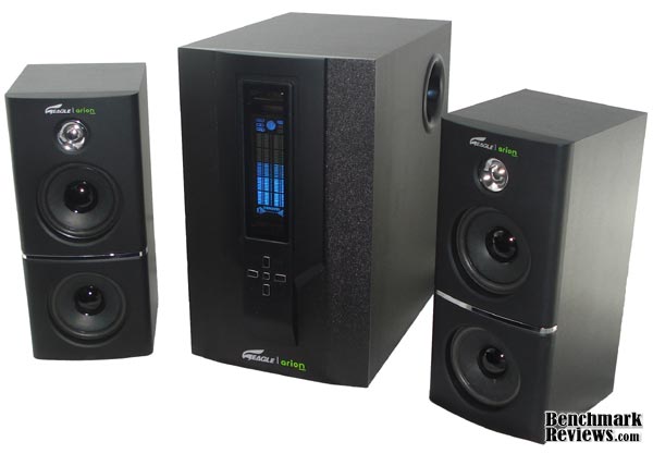 Eagle Arion ET-AR504LR-BK 2.1 Soundstage Speakers