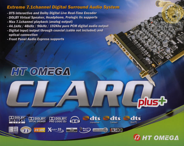 HT Omega Claro Plus+ AD8620BR Op Amp HD Sound Card 