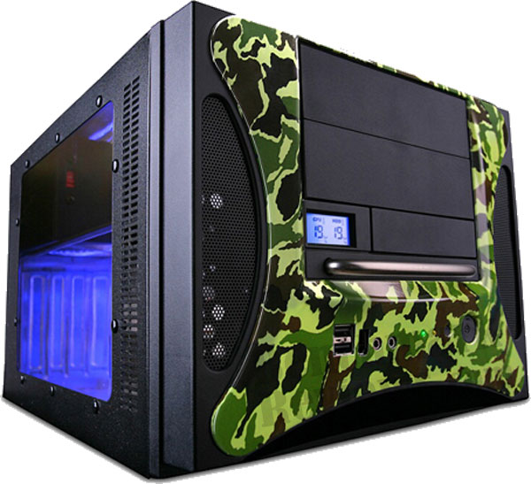 Apevia X-Qpack 2 CM500 Camouflage SFF Case