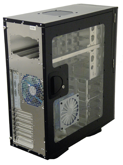 Apevia X-Telstar Black Aluminum Mid-Tower ATX Case