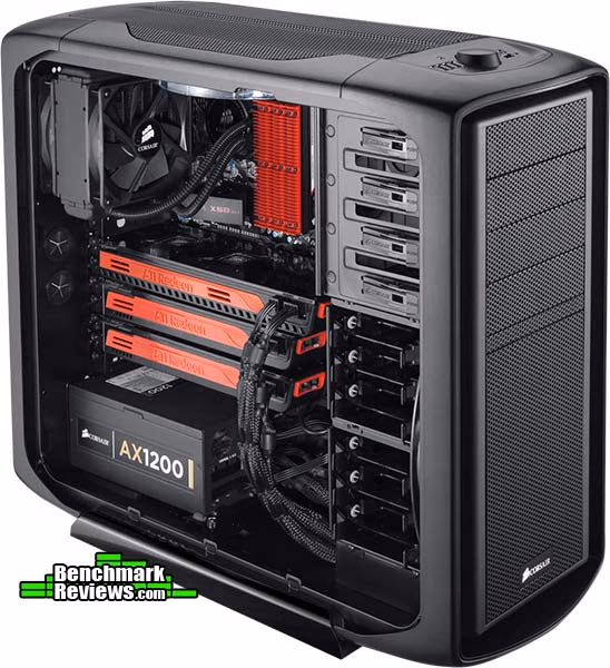 Corsair Graphite 600T Corner H70