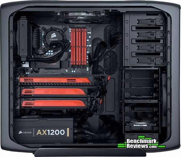 Corsair Graphite 600T Side H50