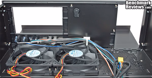 SilverStone Grandia GD07 HTPC Case Inside Front Panel