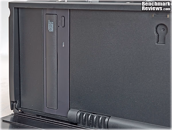 SilverStone Grandia GD07 HTPC Case ODD, installed