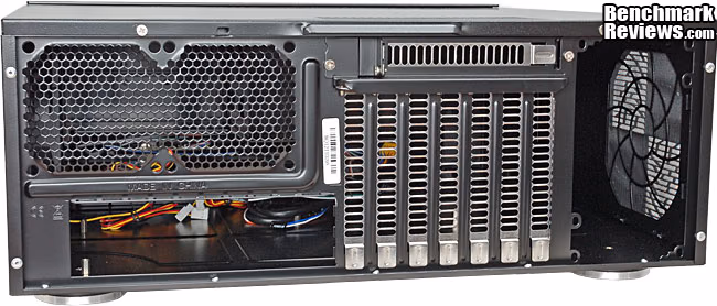 SilverStone Grandia GD07 HTPC Case Rear Panel Full