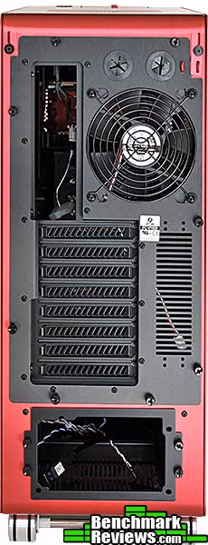 Lian Li Pc v1020, rear view