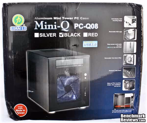 Lian Li PCQ08B, package