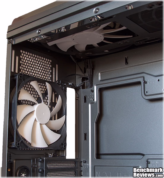 NZXT Phantom 820 Corner Fans