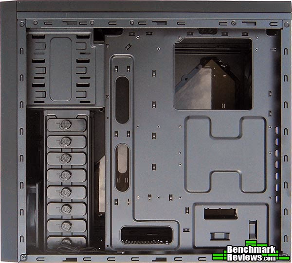 BitFenix Shinobi Window Case Behind Motherboard Tray