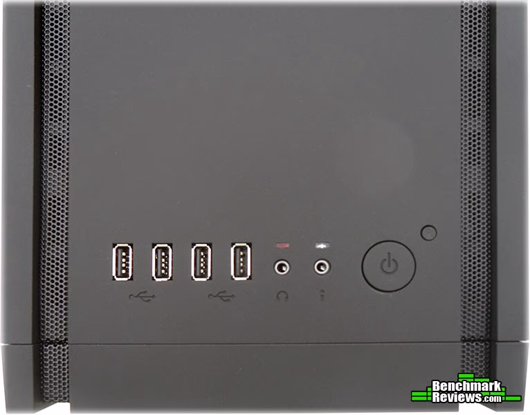 BitFenix Shinobi Window Case Front IO