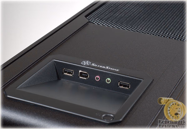 SilverStone FT01 Top, ports