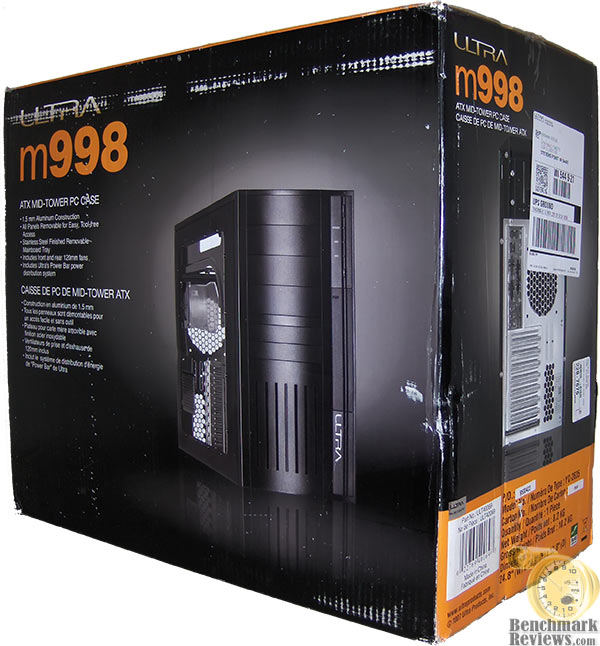 Ultra m998 Aluminum Mid-Tower ATX Case ULT40069