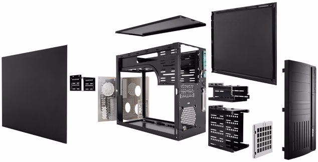 Ultra m998 Aluminum Mid-Tower ATX Case ULT40069