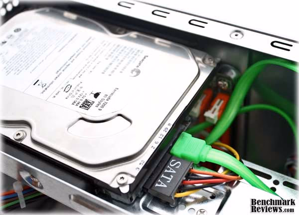 Thermaltake ElementQ HDD, connectors