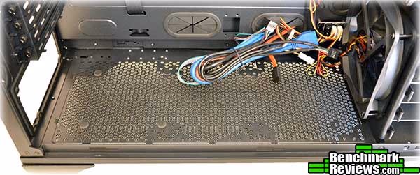 Rosewill Blackhawk Ultra Power Supply Area