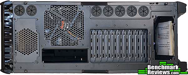 Rosewill Blackhawk Ultra, rear view