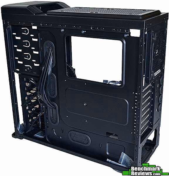 Corsair Carbide 400r Mb Tray, back view