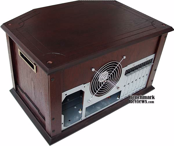 Nmediapc Htpc 8000 Back, corner view