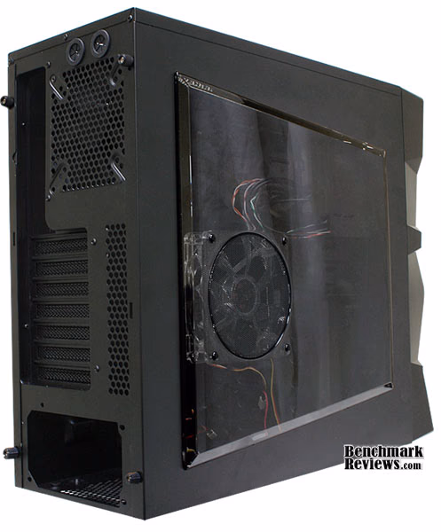 NZXT m59 Rear, side view