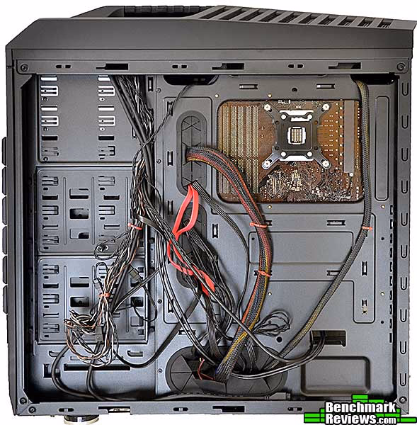 Cooler Master Storm Trooper Mb Back, installed