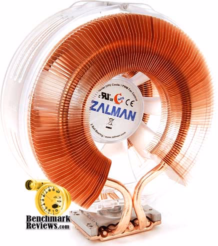 Zalman CNPS9900 LED, angle view