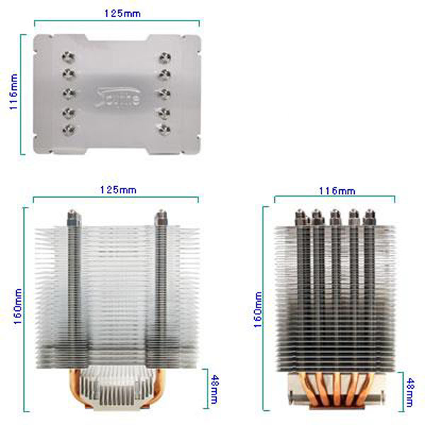 Scythe Mugen 5-Heatpipe CPU Cooler SCINF-1000