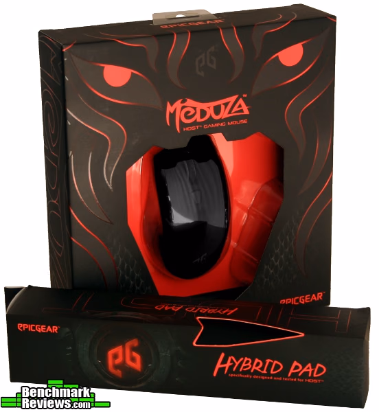 Epic Gear Meduza Gaming Mouse and Hybrid Pad