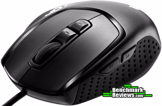 CM Storm Xornet Mouse Thumb, corner view