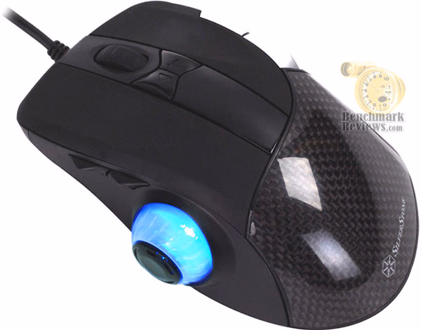 SilverStone Raven Top, angle view