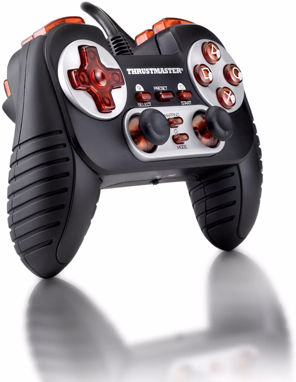 Thrustmaster Dual Trigger 3-in-1 Rumble Force Gamepad for PC / PS2 / PS3