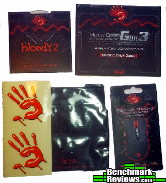 Bloody, accessories