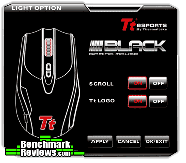 Thermaltake Black Gaming Mouse