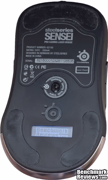 Steelseries Sensei, bottom view