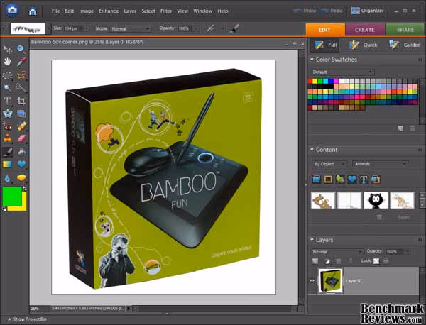 Wacom Bamboo Photoshop Elements