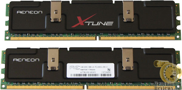 Aeneon Xtune PC2-8500 CL5 1066MHz DDR2 RAM Kit 