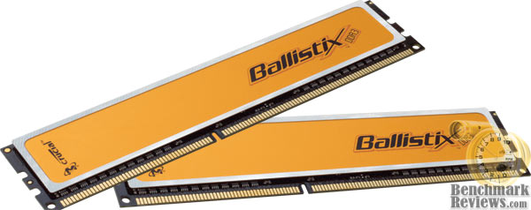 Crucial Ballistix PC3-12800 CL8 BL12864BA1608.8SFB DDR3 1600MHz 2x1GB RAM Kit 