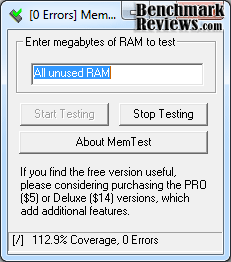 GSkil ECO Memtest