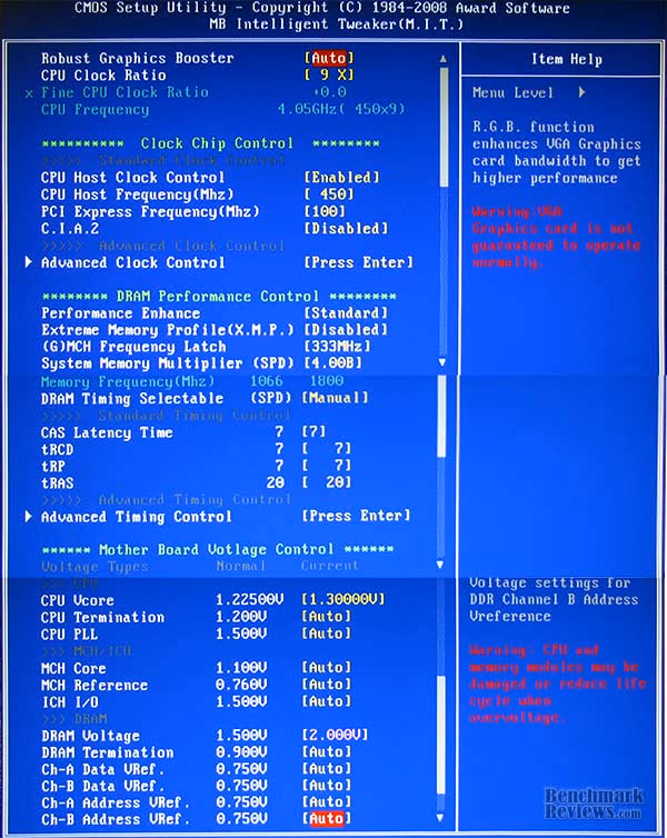 GA EP45T EXTREME BIOS Tweaker MIT