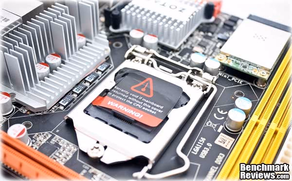 Zotac H55ITX CPU Socket