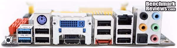 Zotac H55ITX IO Panel