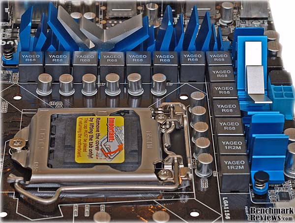 ASUS P7P55D E Pro Motherboard 12 Phase CPU Power