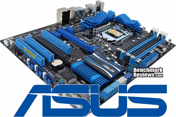 ASUS P8P67 Motherboard, splash
