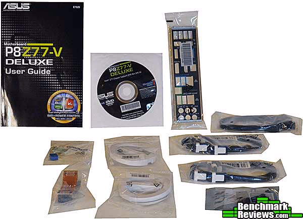 ASUS p8z77v Deluxe, accessories