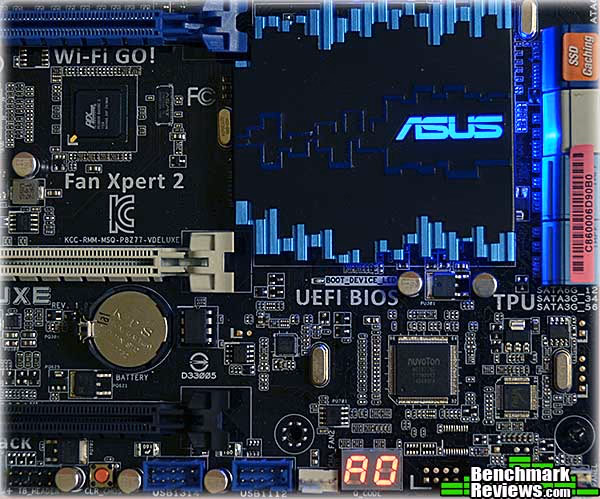 ASUS p8z77v Deluxe Leds