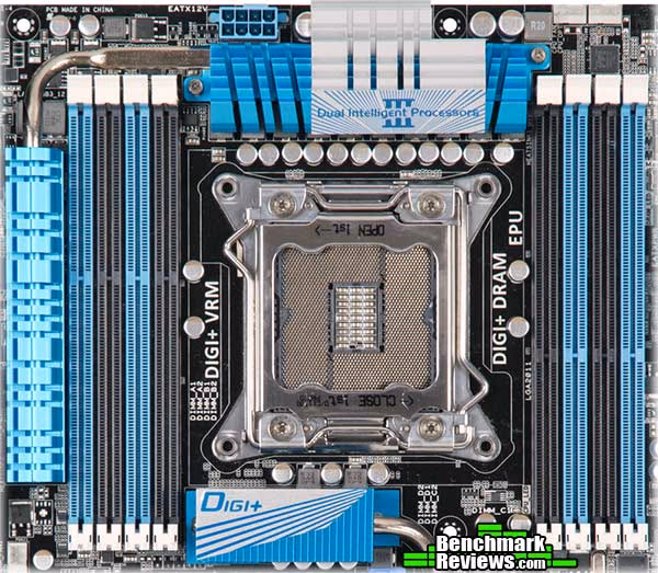 ASUS P9X79 Pro Motherboard DIMM Sockets